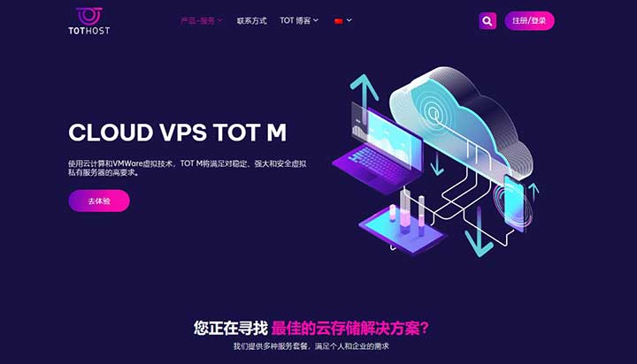 TOTHOST：$1.92/月-1GB/8GB SSD/100M不限月流量/越南VPS